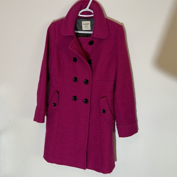 Women’s Double Breasted Fall Wool Coat - Picture 1 of 7